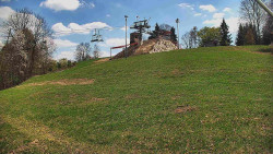 Otočná kamera na sjezdovce