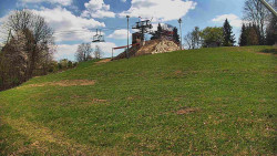 Otočná kamera na sjezdovce