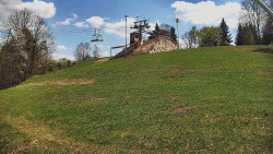 Otočná kamera na sjezdovce