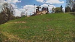 Otočná kamera na sjezdovce