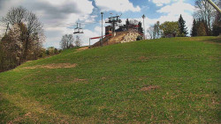 Otočná kamera na sjezdovce