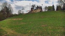 Otočná kamera na sjezdovce