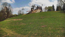 Otočná kamera na sjezdovce