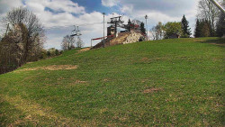 Otočná kamera na sjezdovce