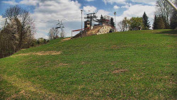 Otočná kamera na sjezdovce