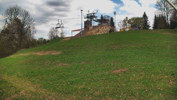 Otočná kamera na sjezdovce