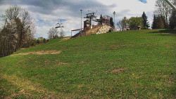 Otočná kamera na sjezdovce