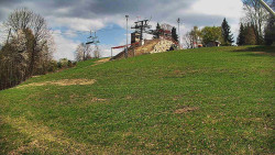 Otočná kamera na sjezdovce