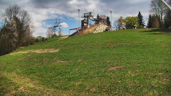 Otočná kamera na sjezdovce