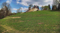 Otočná kamera na sjezdovce