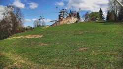 Otočná kamera na sjezdovce