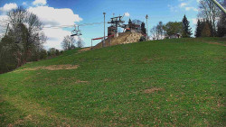 Otočná kamera na sjezdovce