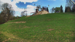 Otočná kamera na sjezdovce