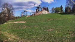 Otočná kamera na sjezdovce