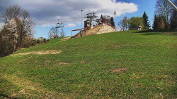 Otočná kamera na sjezdovce