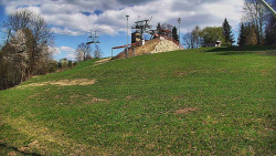 Otočná kamera na sjezdovce