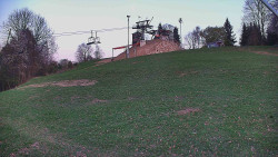 Otočná kamera na sjezdovce