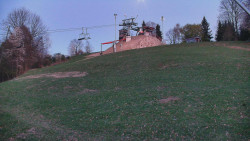 Otočná kamera na sjezdovce