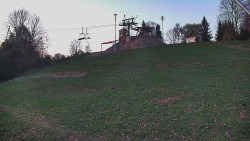 Otočná kamera na sjezdovce