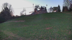 Otočná kamera na sjezdovce