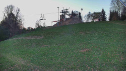 Otočná kamera na sjezdovce