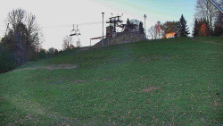 Otočná kamera na sjezdovce