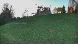 Otočná kamera na sjezdovce
