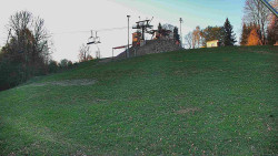 Otočná kamera na sjezdovce