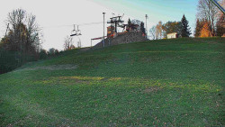 Otočná kamera na sjezdovce