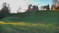 Otočná kamera na sjezdovce