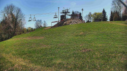 Otočná kamera na sjezdovce