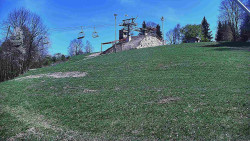 Otočná kamera na sjezdovce