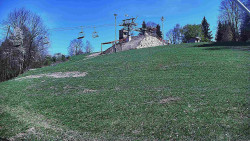 Otočná kamera na sjezdovce