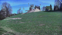 Otočná kamera na sjezdovce