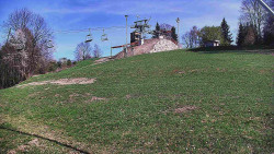 Otočná kamera na sjezdovce