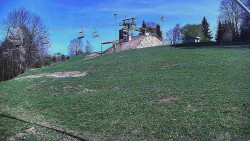 Otočná kamera na sjezdovce