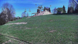 Otočná kamera na sjezdovce