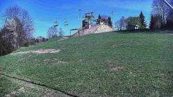 Otočná kamera na sjezdovce