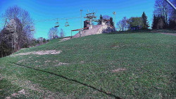 Otočná kamera na sjezdovce