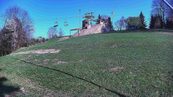 Otočná kamera na sjezdovce