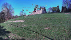 Otočná kamera na sjezdovce