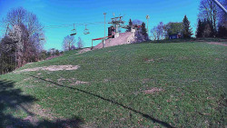 Otočná kamera na sjezdovce