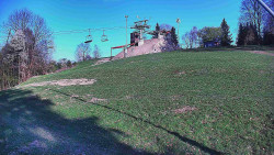 Otočná kamera na sjezdovce