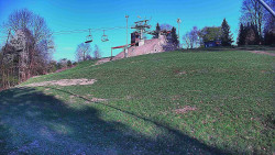 Otočná kamera na sjezdovce