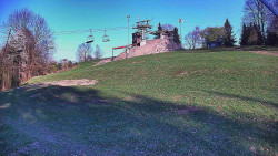 Otočná kamera na sjezdovce