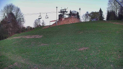 Otočná kamera na sjezdovce