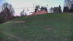 Otočná kamera na sjezdovce