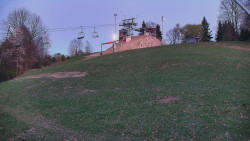 Otočná kamera na sjezdovce