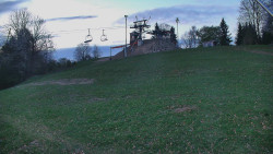 Otočná kamera na sjezdovce