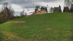 Otočná kamera na sjezdovce